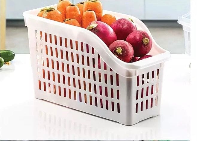 Kitchen Organizer Basket, Drawer Adjustable Storage Box, Retractable Drawer Space Saver Slide Fridge Rack, Classified Organizer Container, Vegetable Drain Basket Kitchen Organizer Basket, Drawer Adjustable Storage Box, Retractable Drawer Space Saver Slide Fridge Rack, Classified Organizer Container, Vegetable Drain Basket